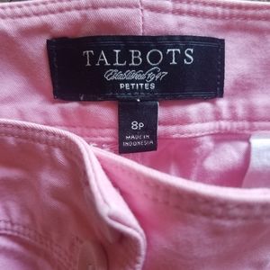 Talbots Signature Pink Capris